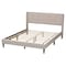 Baxton Studio Casol MidCentury Modern Transitional Beige Fabric Upholstered Full Size Platform Bed 224-13085-ZORO - alternate 10
